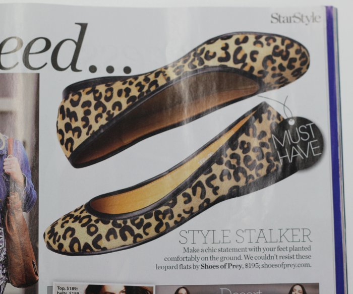 Custom shoes in Who Magazine